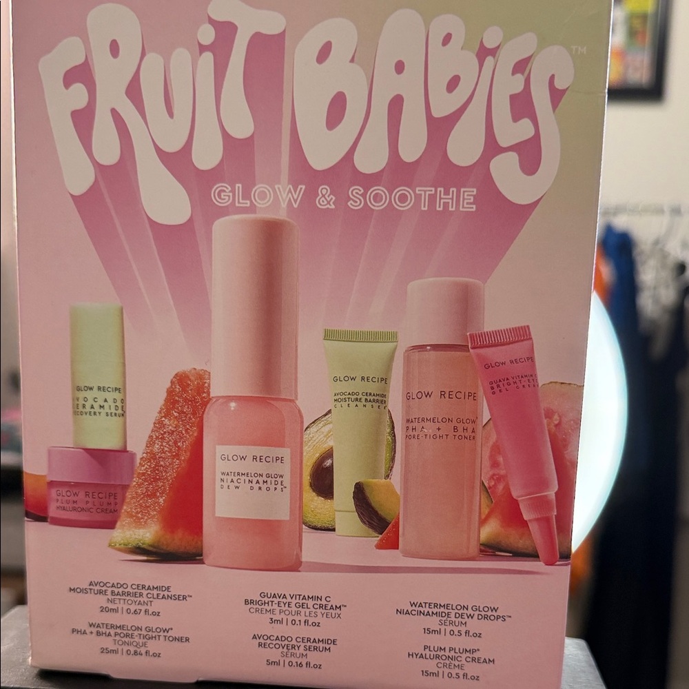 Glow Recipe Fruit Babies Lip Balm & Gloss Set